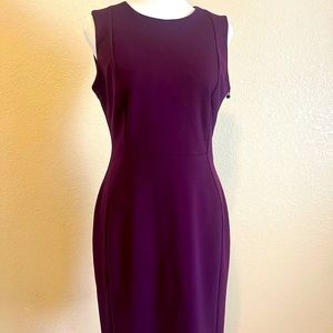 NWT Calvin Klein midi sheath dress